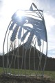 Hunston public art, wheat and sunlight