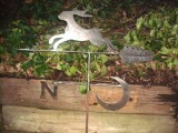 Heather's weathervane. 3 day blacksmith course