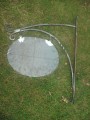 Sean's sign and bracket. 2 day blacksmith course