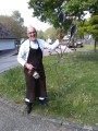 Bob's Lily birdfeeder hanger. 1 day blacksmith experience