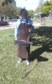 Jane's bird bath. 1 day blacksmith course