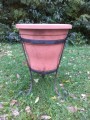 Harry's plant pot holder. 1 day blacksmith experience
