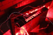 In The Dark - The barbed wire around the installation signifies that this is a private moment and no one can enter.
